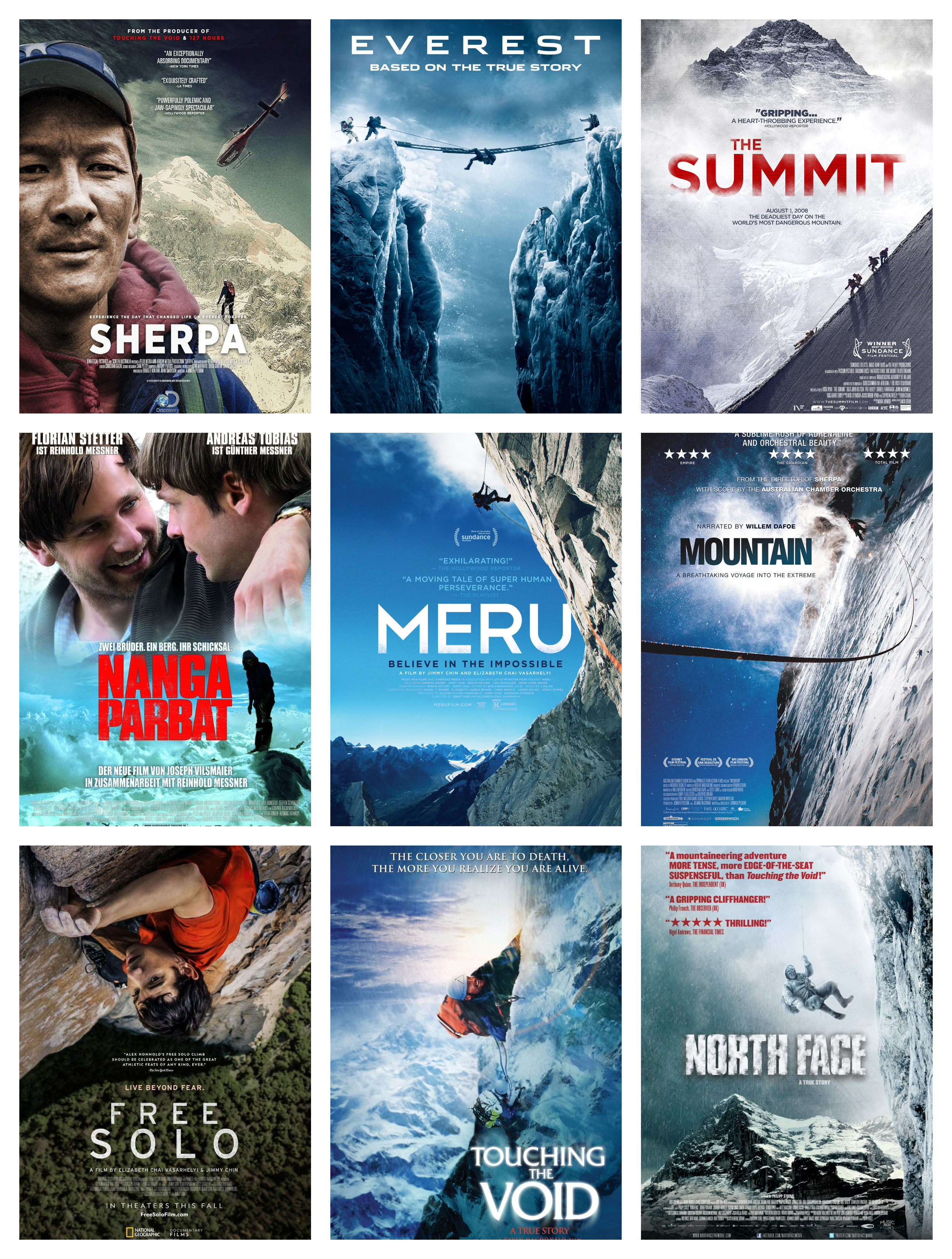Ten Best Mountaineering Movies to Watch